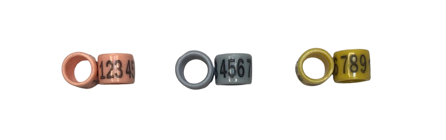 OFERTA - 100 Anillas sintéticas 8mm