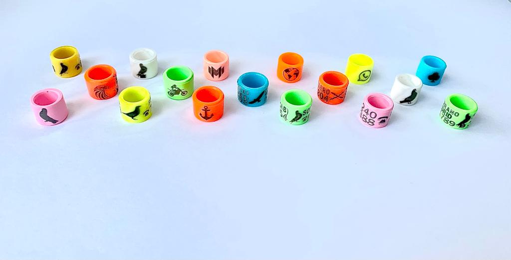 8mm - Anilla sintética